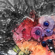 Vrouw vlinders schilderij I