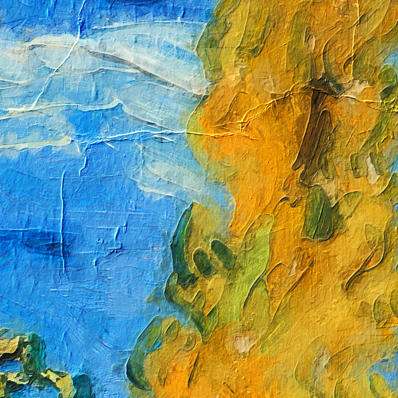Zwei Pappeln an einer Straße – Van Gogh