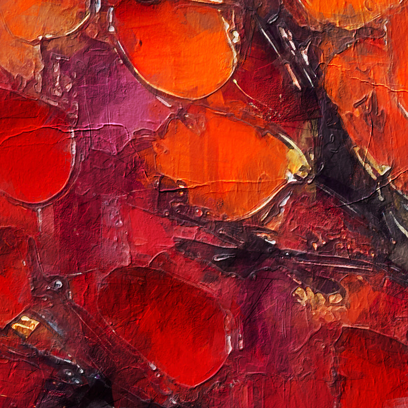 Schilderij kleurrijk Boom III