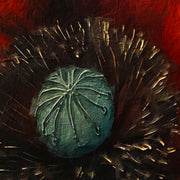 Dame - Klatschmohn - Vogel