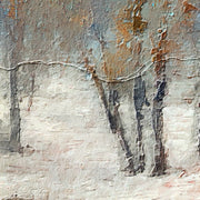 Winterlandschaft mit schönen Spiegelungen III