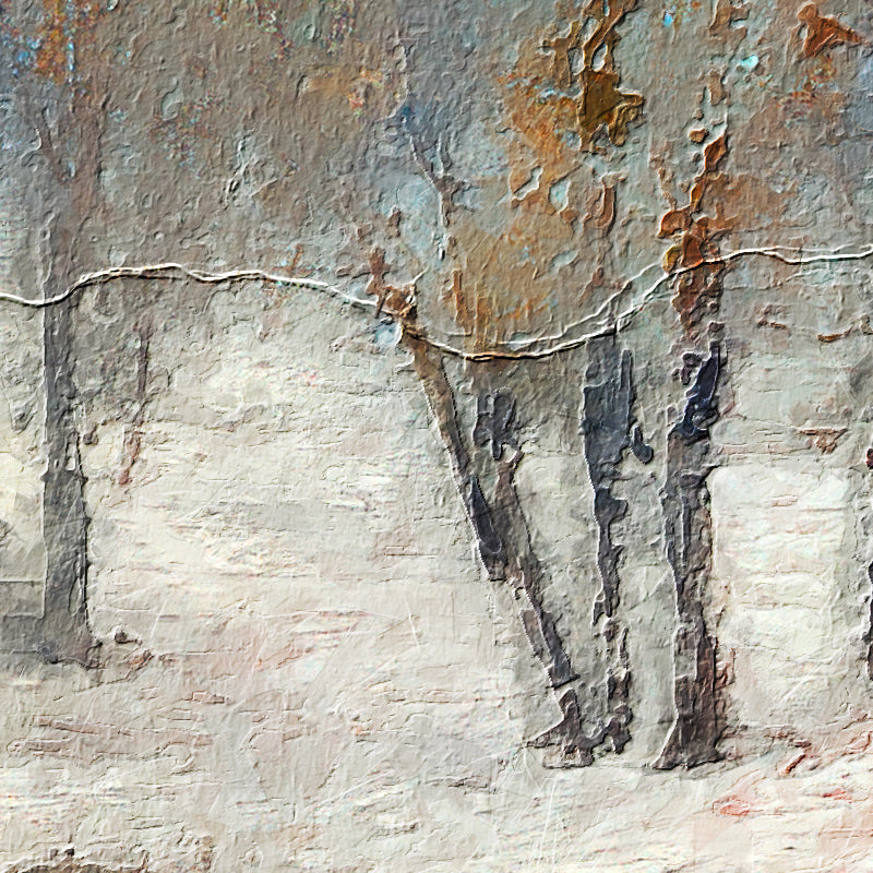 Winterlandschaft mit schönen Spiegelungen III