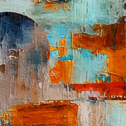 Abstrakter Farbsturm II