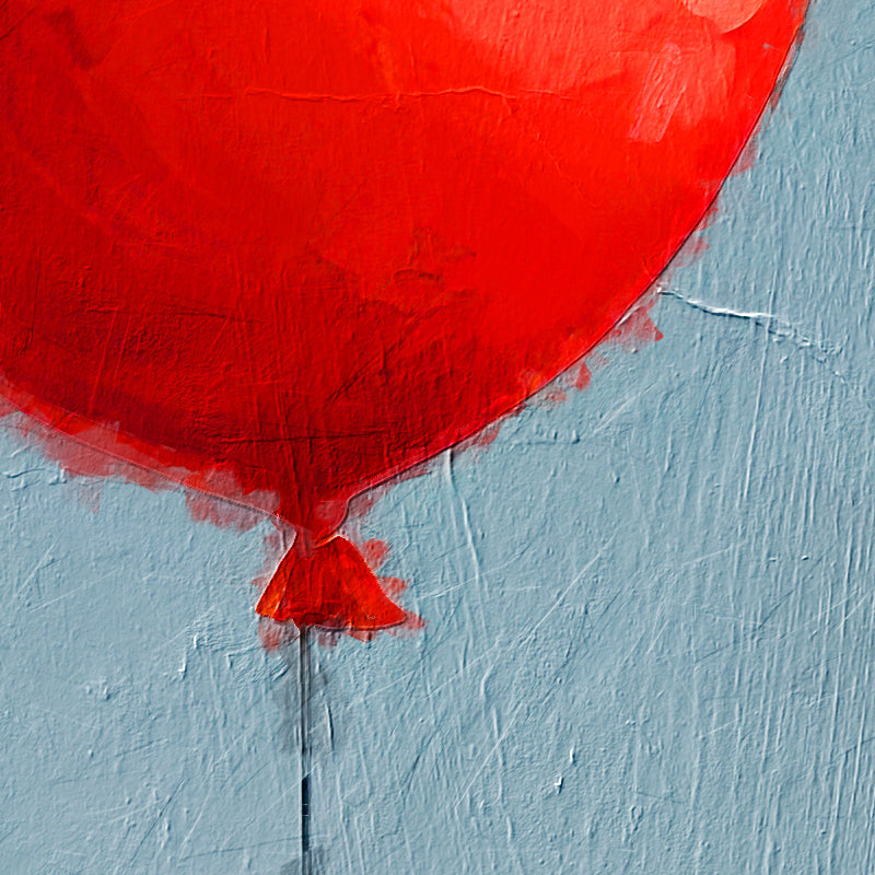 Mädchen mit Ballon Gemälde I