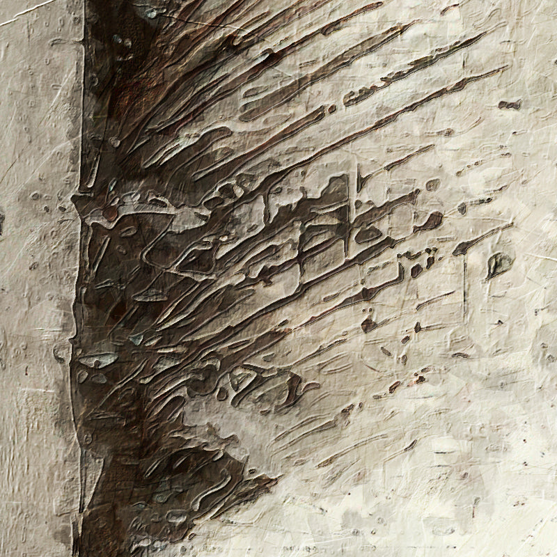 Mixed-Media Frau mit Hut I