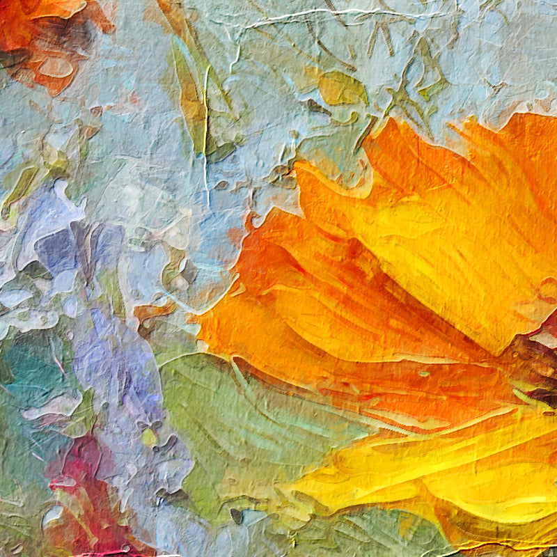 Veld vol bloemen art