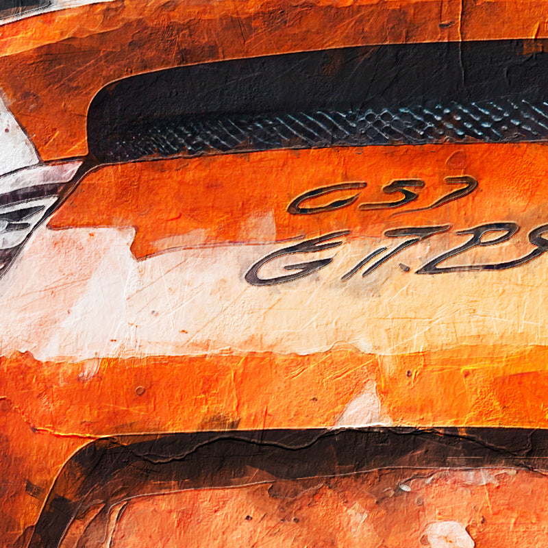 Porsche GT3 RS Car art