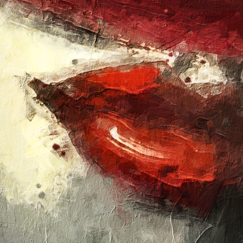 Lady in red