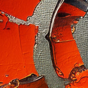 Abstrakter Kreis Orange