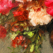 Vrouw met bloemen in het haar III