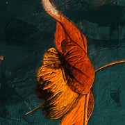 Groot vaas met bloemen