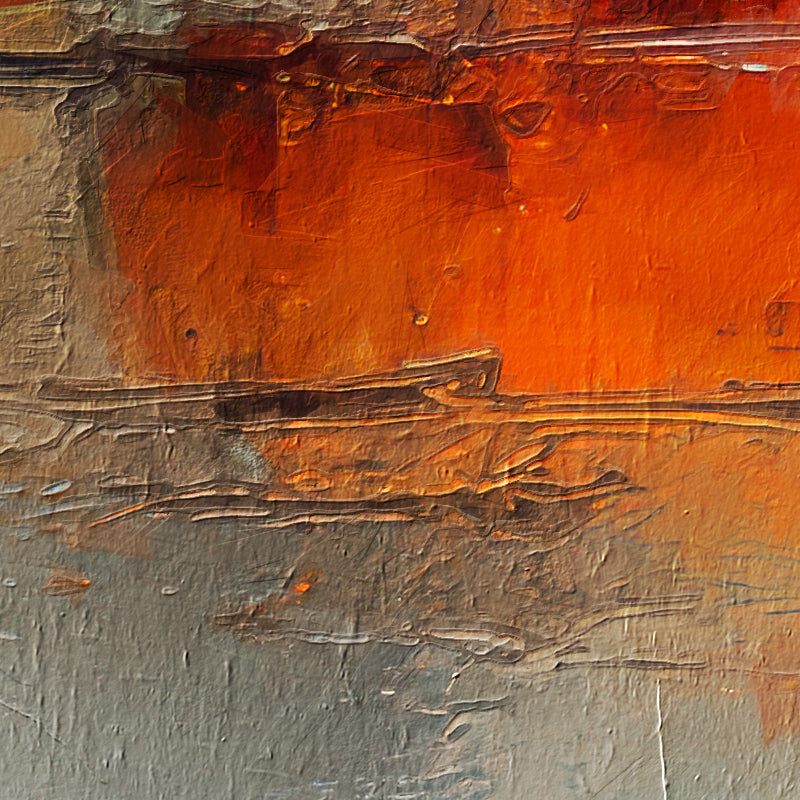 Abstract landschap schilderij III