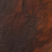 Abstract schilderij aardetinten
