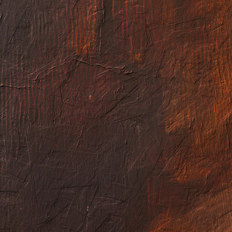 Abstract schilderij aardetinten
