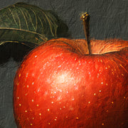 Frau mit Apfel Gemälde