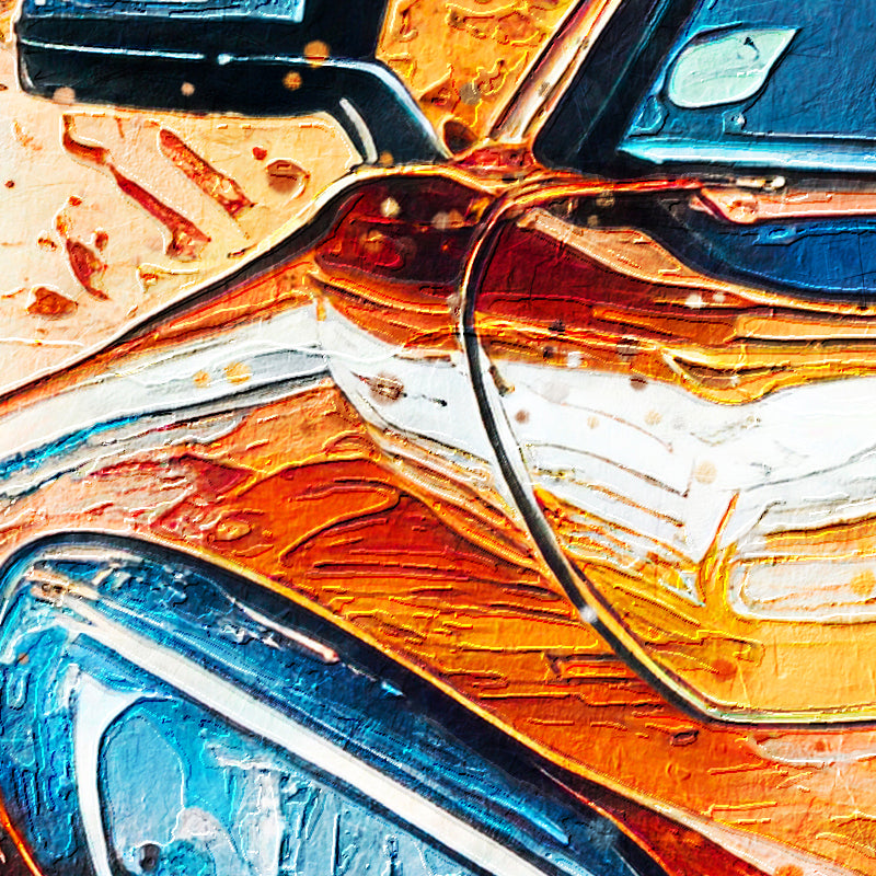Mercedes-AMG GT schilderij