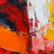 Abstract in kleur schilderij