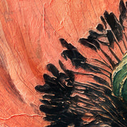 Frau mit einer großen Blume