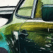 Porsche-Grün-Kunst