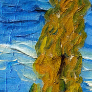 Two Poplars in the Alpilles near Saint-Rémy - Van Gogh