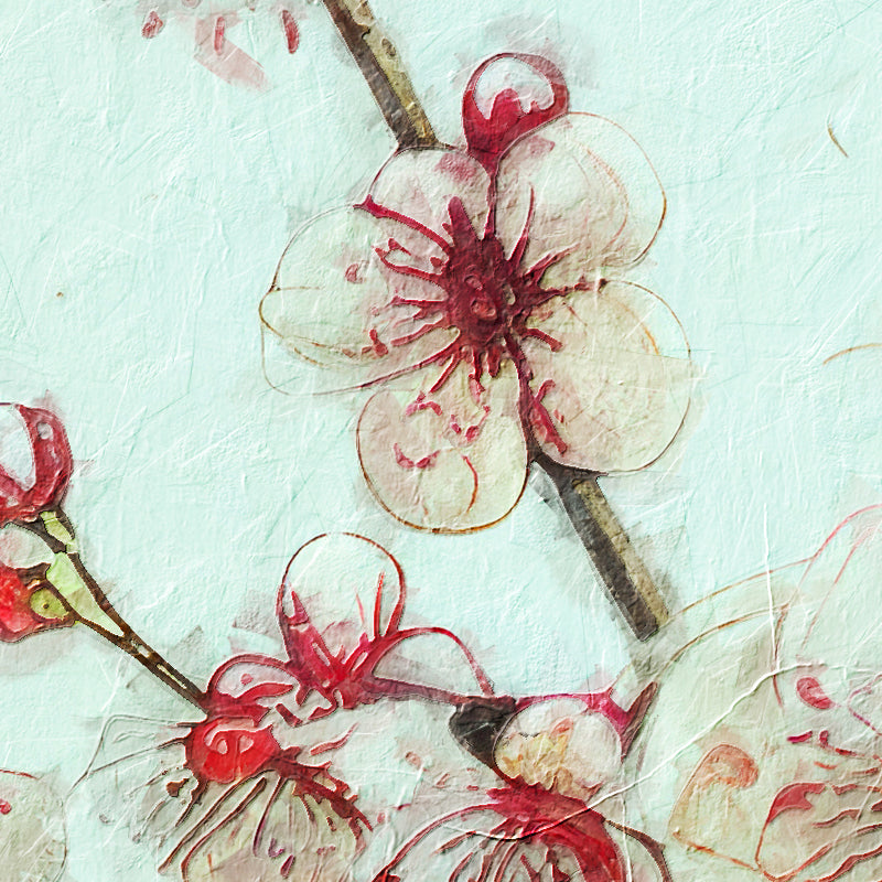 Frau in Kimono Kunst