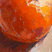 Mandarijn abstract