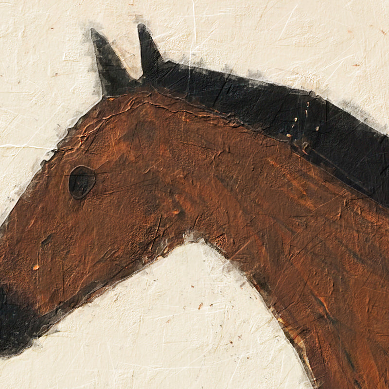 Schilderij Paard