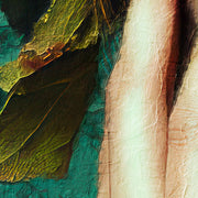 Frau mit Schmetterling-Kunst