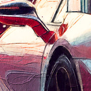 Abstracte BMW i8