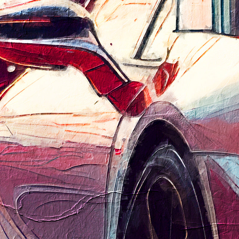 Abstracte BMW i8