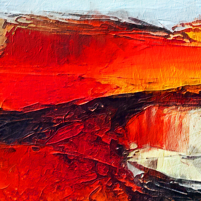 Abstraktes Landschaftsgemälde II