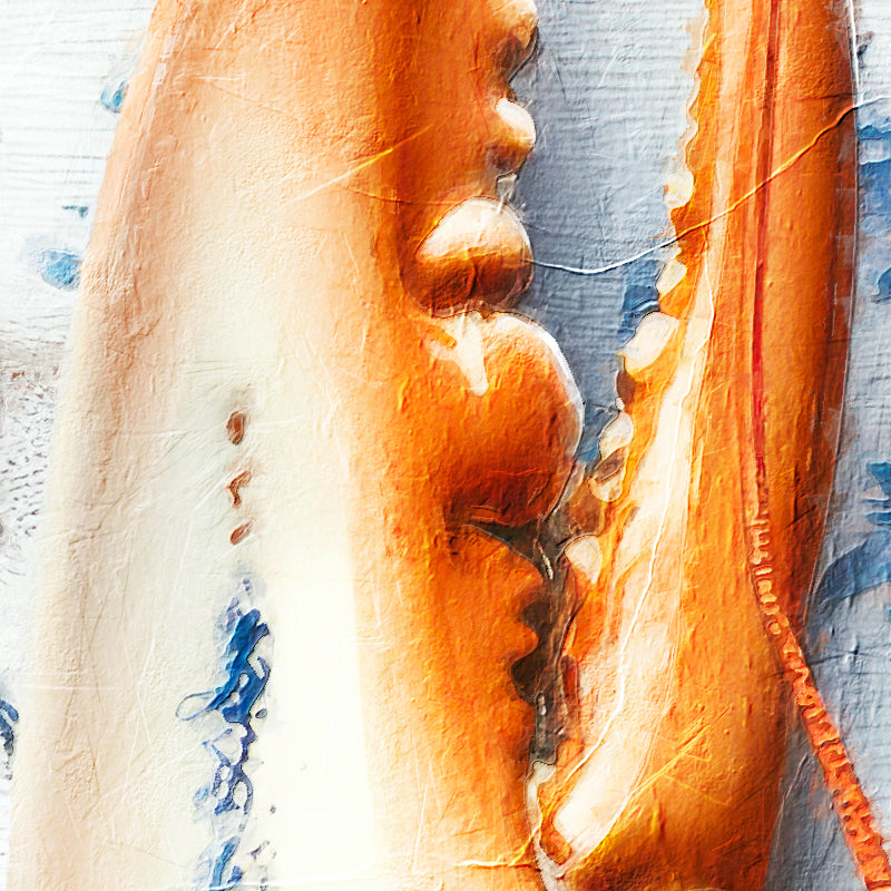 Lobster in Delfts blauw stijl II