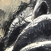 Schilderij vrouw in art