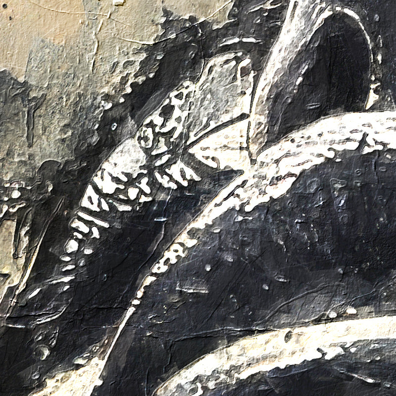 Schilderij vrouw in art