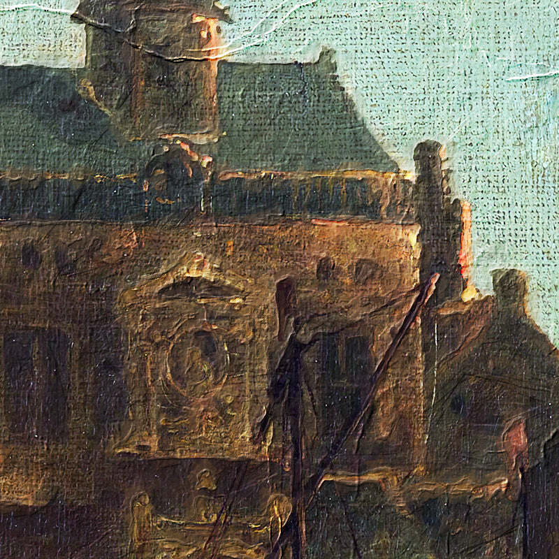 Blick auf Dordrecht bei Sonnenuntergang - Aelbert Cuyp