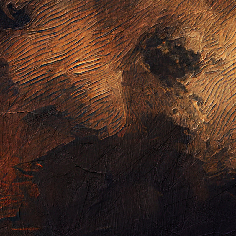 Panorama schilderij van een Eland