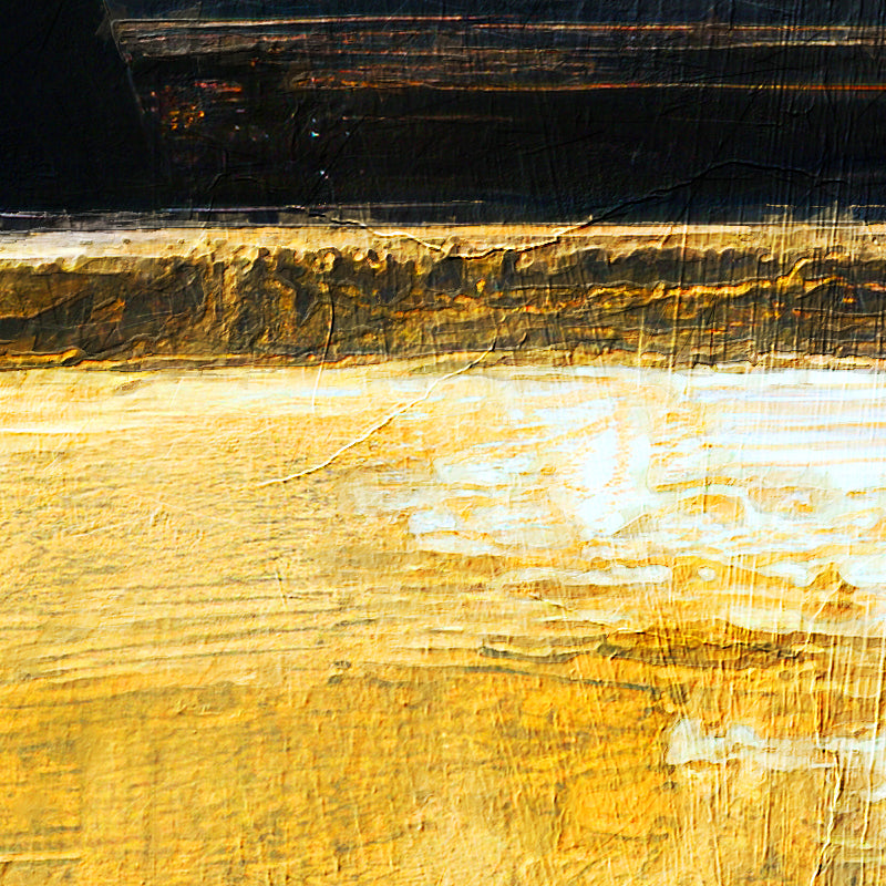 Gouden porsche schilderij