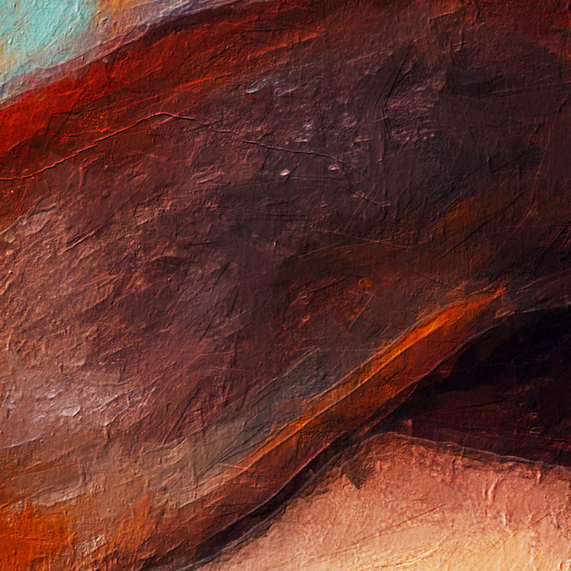 Frau mit Storch Kunst