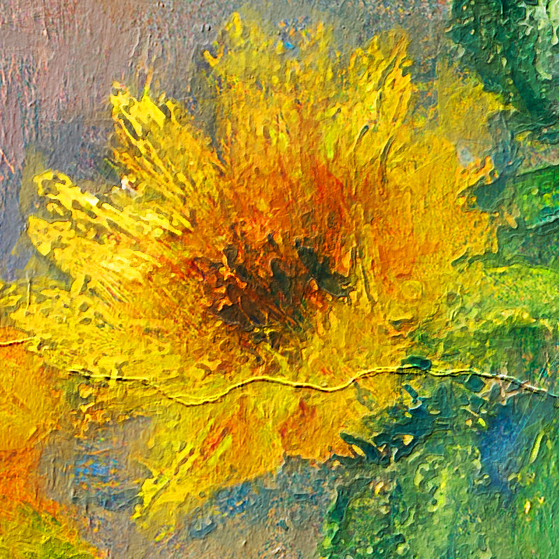 Sonnenblumenstrauß – Monet