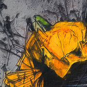 Japanische Geisha-Graffiti-Kunst