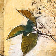 Abstrakt mit Blumen