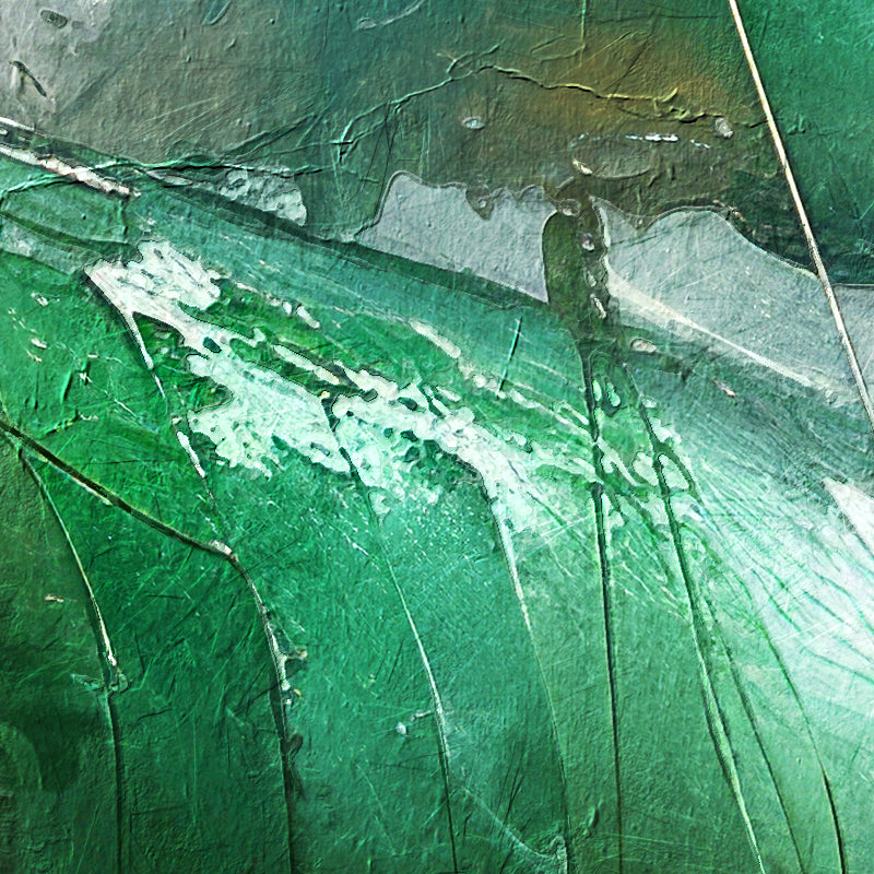 Oude schip schilderij