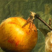 Frau mit Blumen Kunst