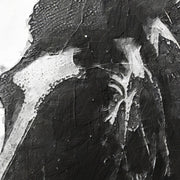 Pferd Schwarz-Weiß-Kunst