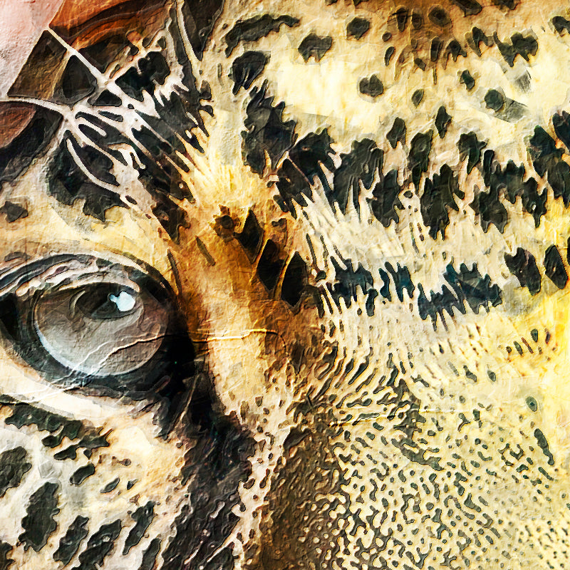 Leopard Art schilderij