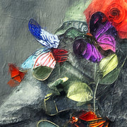 Olifant met bloemen