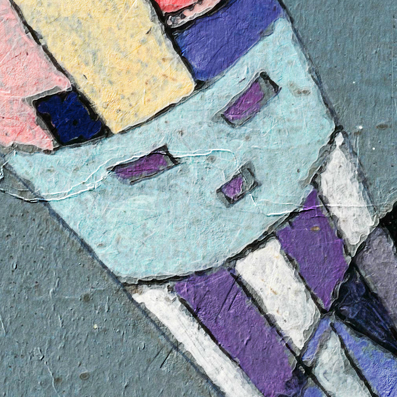Eine schwebende Figur – Kandinsky