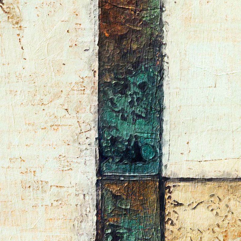 Abstract line schilderij