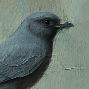 Vrouw met vogelje