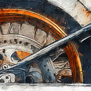 Harley-Davidson-Gemälde